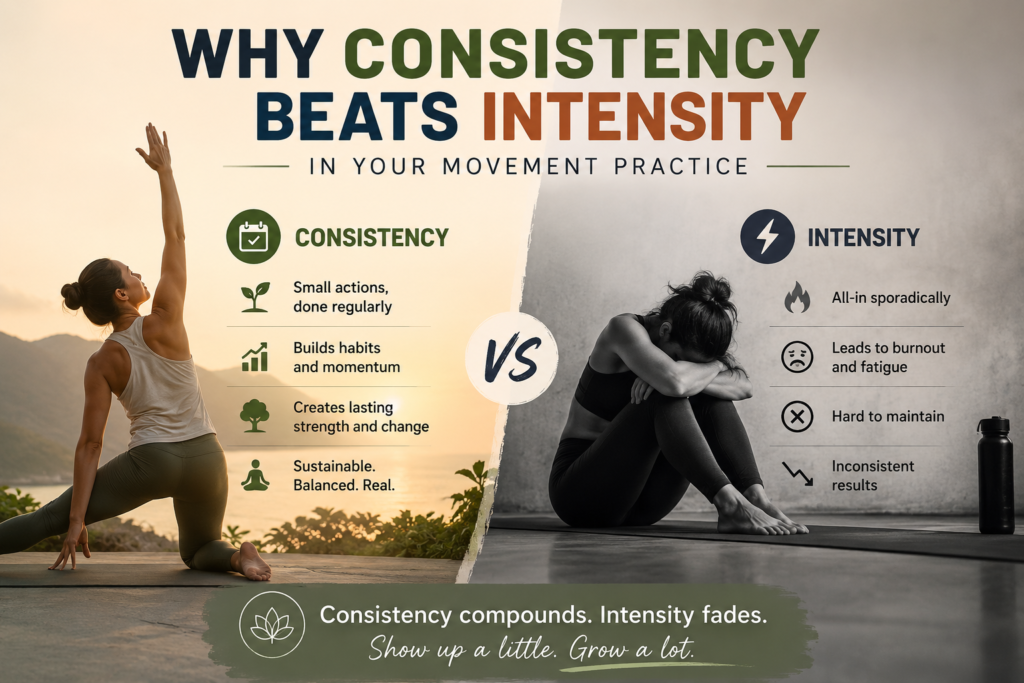 Why Consistency Beats Intensity in Your Movement Practice