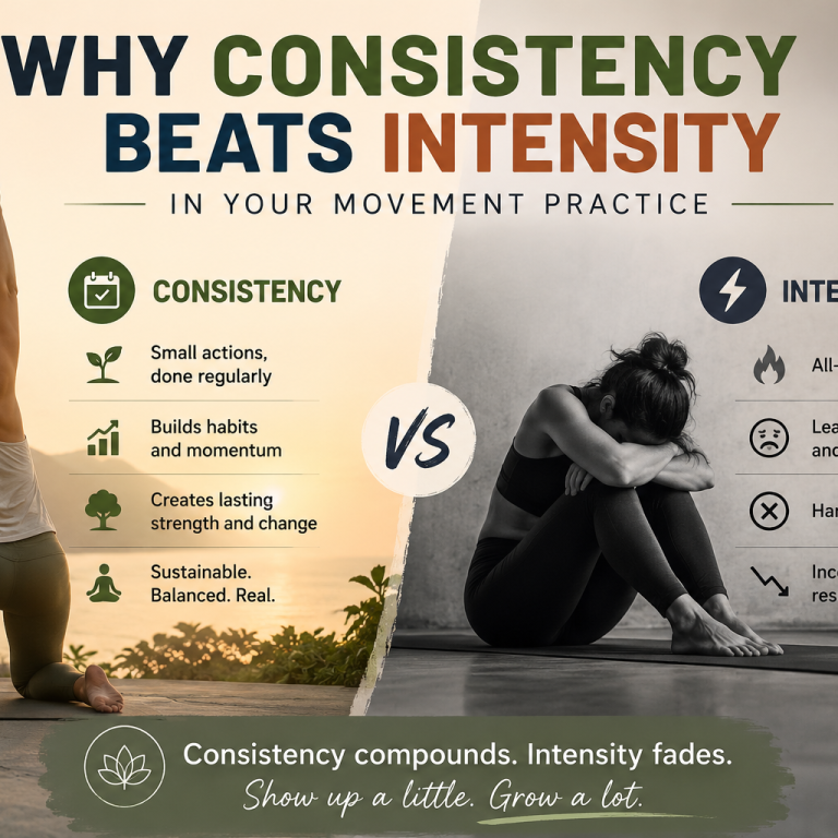 Why Consistency Beats Intensity in Your Movement Practice