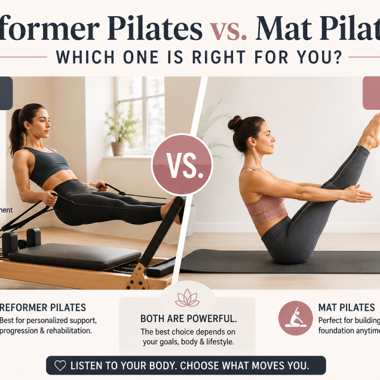 reformer pilates vs mat pilates